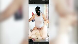 شوفي مراتي وهيا بتتشرمط تحت زوبري