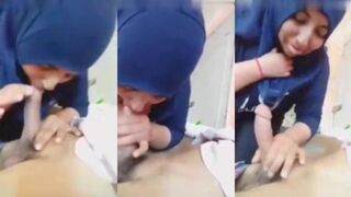 محجبة ينقطع نفسها من مصر القضيب