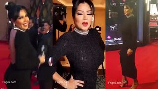 رانيا رجب  قالعه ملابسها  قدام الجمهور