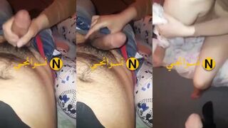 فتاتي الشبقه لاتستطيع ترك والدها وهو منتصب