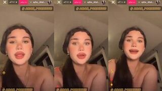آية خلف السورية تستعرض جسمها العاري وتلعب في كسها الممحون